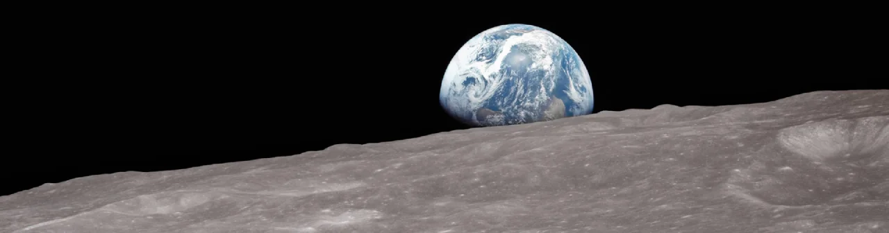 Lever de Terre photographié par Apollo 8