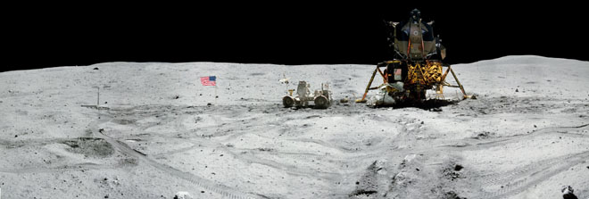 Panorama mission Apollo 16